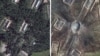 Russia -- Ammunition dumps in Russia before and after strikes